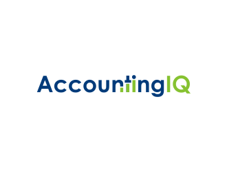 AccountingIQ logo design by GassPoll