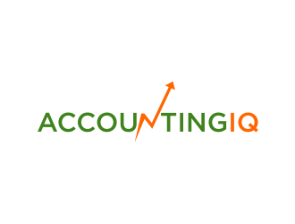 AccountingIQ logo design by GassPoll
