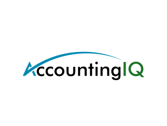 AccountingIQ logo design by diki