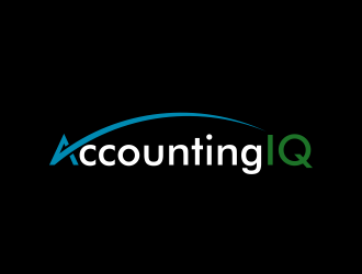 AccountingIQ logo design by diki