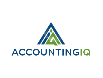 AccountingIQ logo design by evdesign