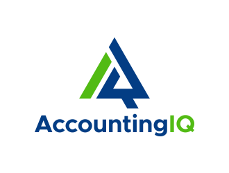 AccountingIQ logo design by lexipej