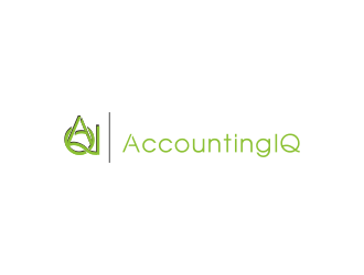 AccountingIQ logo design by dayco