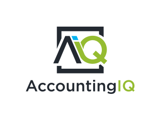 AccountingIQ logo design by Garmos