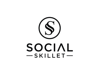 Social Skillet logo design by mbamboex