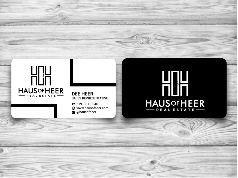 Haus of Heer also known as HOH (short form) logo design by jaize
