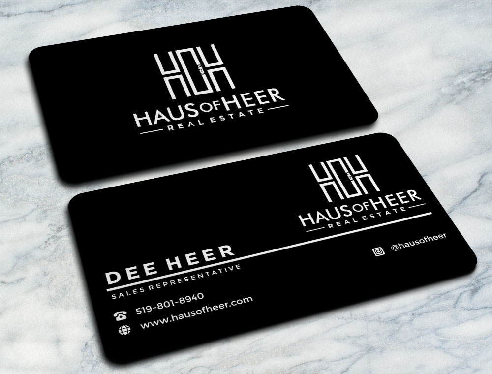 Haus of Heer also known as HOH (short form) logo design by zizze23