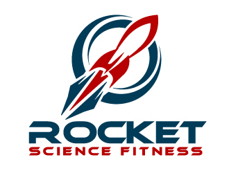Rocket Science Fitness logo design by AamirKhan