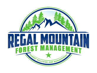 Regal Mountain Forest Management logo design by sanworks