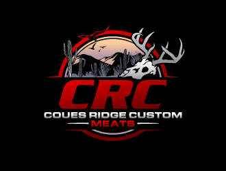 COUES RIDGE CUSTOM logo design by bernard ferrer
