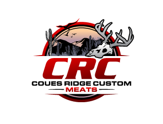 COUES RIDGE CUSTOM logo design by bernard ferrer