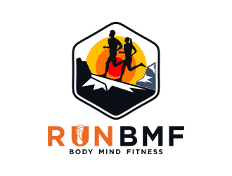 Run BMF logo design by almaula