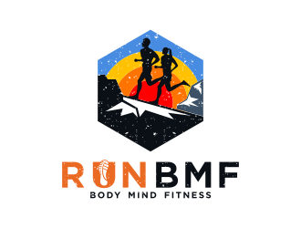 Run BMF logo design by almaula