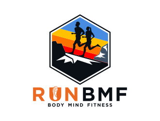 Run BMF logo design by almaula