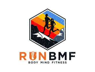 Run BMF logo design by almaula