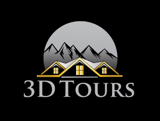 3D Tours logo design by AamirKhan