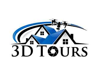 3D Tours logo design by AamirKhan