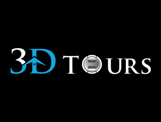3D Tours logo design by santrie