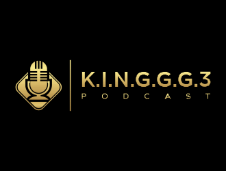  3 K.I.N.G.G.Gs Podcast logo design by santrie