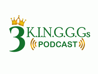  3 K.I.N.G.G.Gs Podcast logo design by Htz_Creative