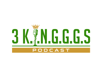  3 K.I.N.G.G.Gs Podcast logo design by cintoko