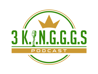  3 K.I.N.G.G.Gs Podcast logo design by cintoko