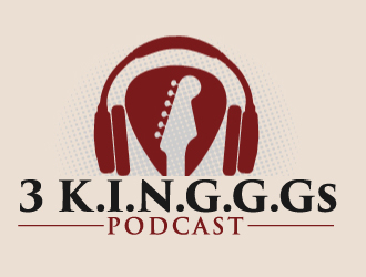  3 K.I.N.G.G.Gs Podcast logo design by AamirKhan