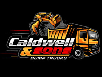 Caldwell & Sons logo design by REDCROW