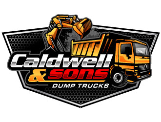 Caldwell & Sons logo design by REDCROW