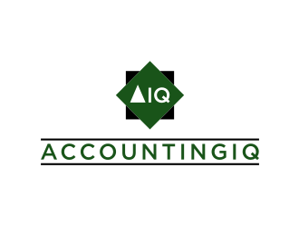 AccountingIQ logo design by Zhafir