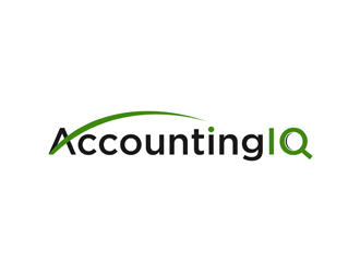 AccountingIQ logo design by alby