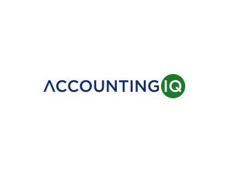 AccountingIQ logo design by johana