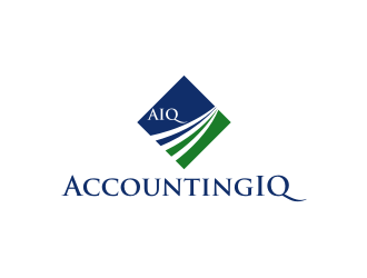 AccountingIQ logo design by johana