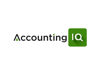 AccountingIQ logo design by alby