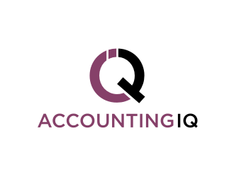 AccountingIQ logo design by tejo