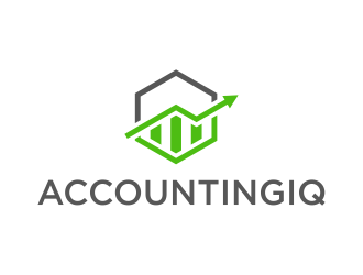 AccountingIQ logo design by Galfine