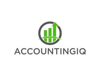 AccountingIQ logo design by Galfine
