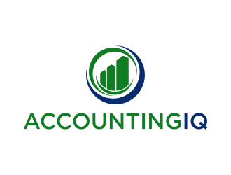 AccountingIQ logo design by Galfine