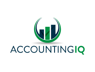 AccountingIQ logo design by akilis13
