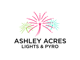 Ashley Acres Lights & Pyro logo design by Garmos