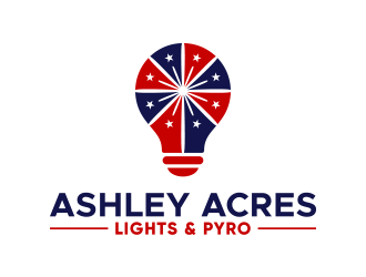 Ashley Acres Lights & Pyro logo design by lexipej