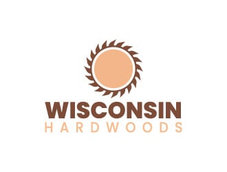 Wisconsin Hardwoods logo design by aryamaity