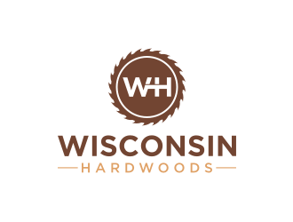 Wisconsin Hardwoods logo design by mbamboex