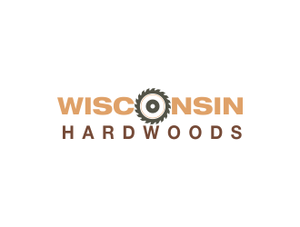 Wisconsin Hardwoods logo design by oke2angconcept