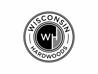 Wisconsin Hardwoods logo design by ozenkgraphic