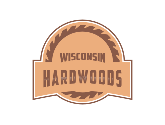 Wisconsin Hardwoods logo design by Artomoro