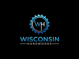 Wisconsin Hardwoods logo design by RIANW