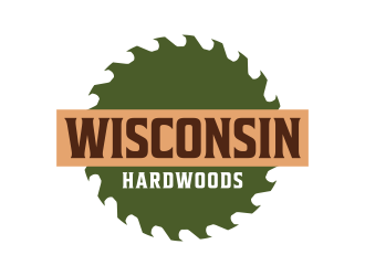 Wisconsin Hardwoods logo design by ingepro
