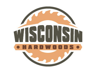 Wisconsin Hardwoods logo design by CreativeKiller