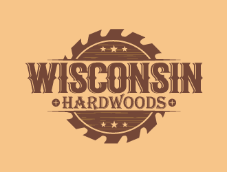 Wisconsin Hardwoods logo design by yans